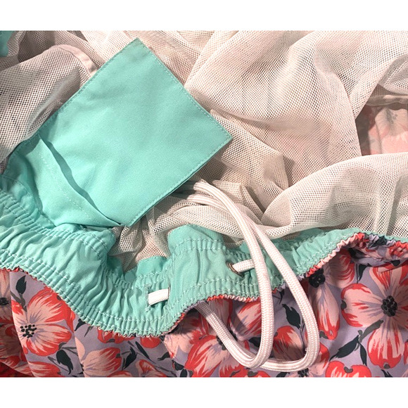 BONOBOS men's multicolor mesh lined beach trunk / shorts size Large - Picture 5 of 6